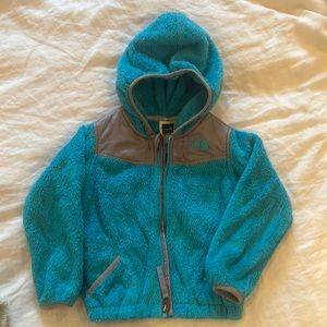 North Face fleece hoodie